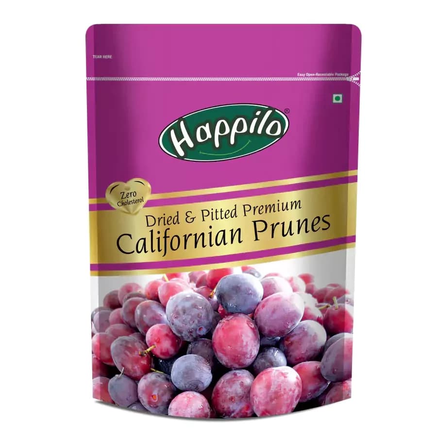 Happilo Premium Dried Californian Pitted Prunes — 200 g