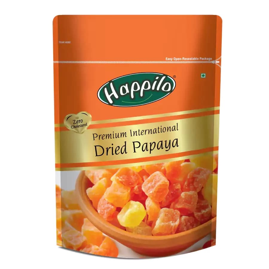 Happilo Premium International Dried Papaya — 200 g