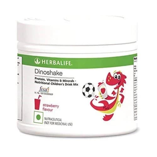 200 G Herbalife Dinoshake Strawberry Flavour ShopIndianProductsa