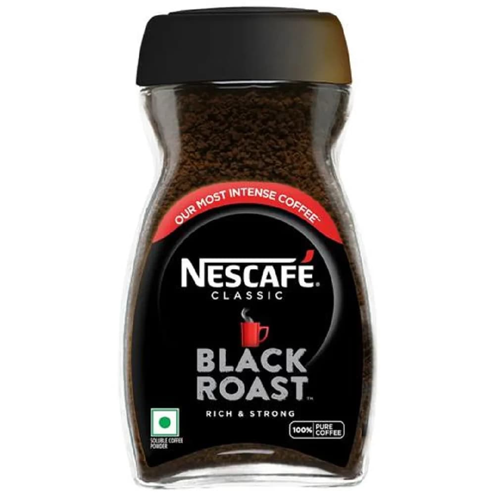 200 G Nescafe Classic Black Roast Instant Coffee Rich Dark ShopIndianProductsa