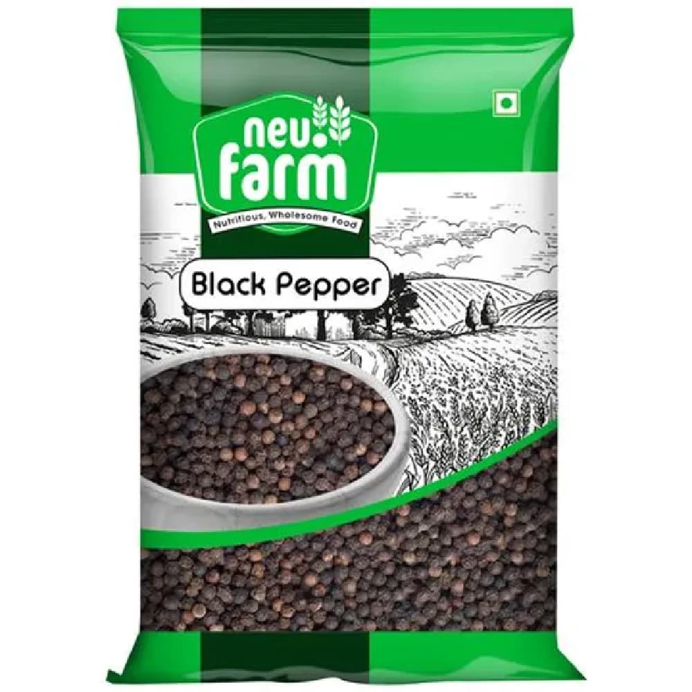 200 G Neufarm Black Pepper Kali Mirch Enhances Flavour ShopIndianProductsa