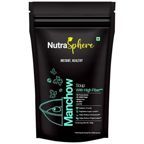 200 G Nutrasphere Manchow Instant Soup With High Fibre ShopIndianProductsa