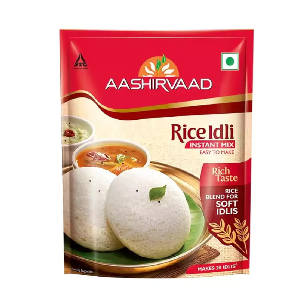 200 G Pouch Aashirvaad Instant Mix Rice Idly Easy To Make ShopIndianProductsa