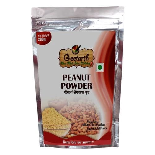 200 G Pouch Geetarth Peanut Powder Kut ShopIndianProductsa