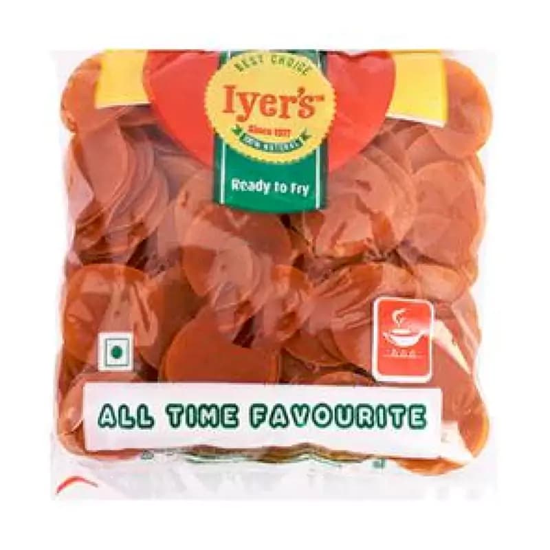 200 G Pouch Iyers Papad Chilly Mangalore ShopIndianProductsa