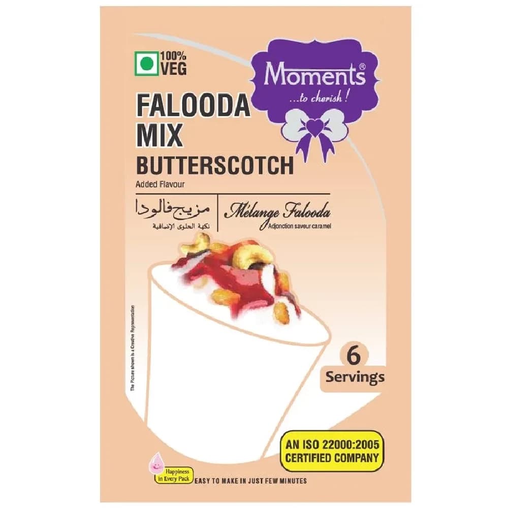 200 G Pouch Moments Falooda Mix Butter Scotch ShopIndianProductsa