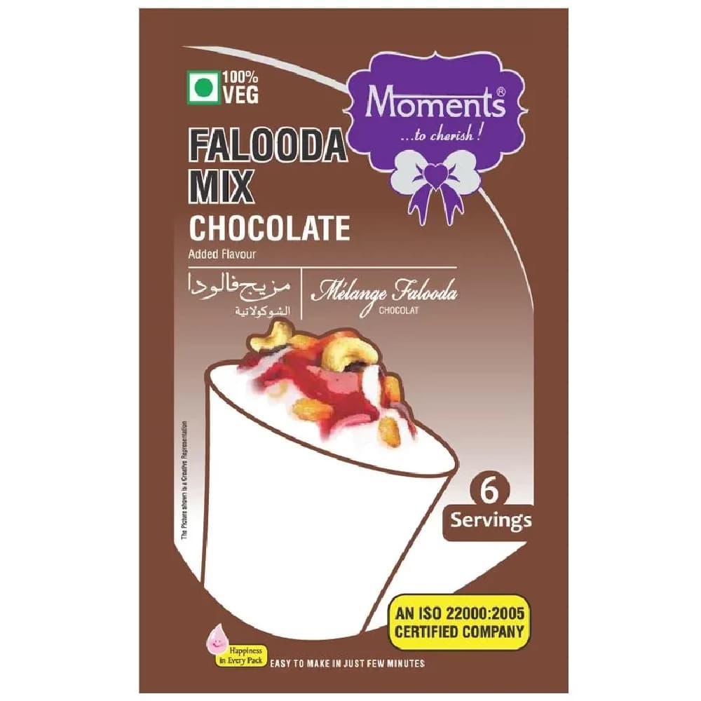 200 G Pouch Moments Falooda Mix Chocolate ShopIndianProductsa