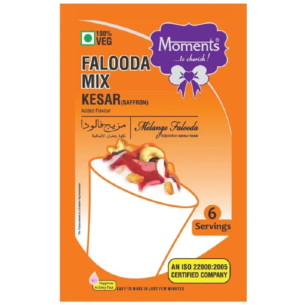 200 G Pouch Moments Falooda Mix Kesar ShopIndianProductsa