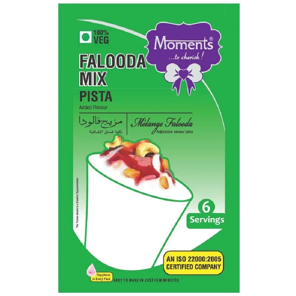 200 G Pouch Moments Falooda Mix Pista ShopIndianProductsa