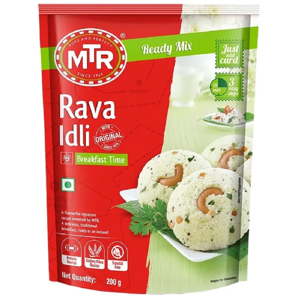 200 G Pouch Mtr Breakfast Mix Rava Idli ShopIndianProductsa