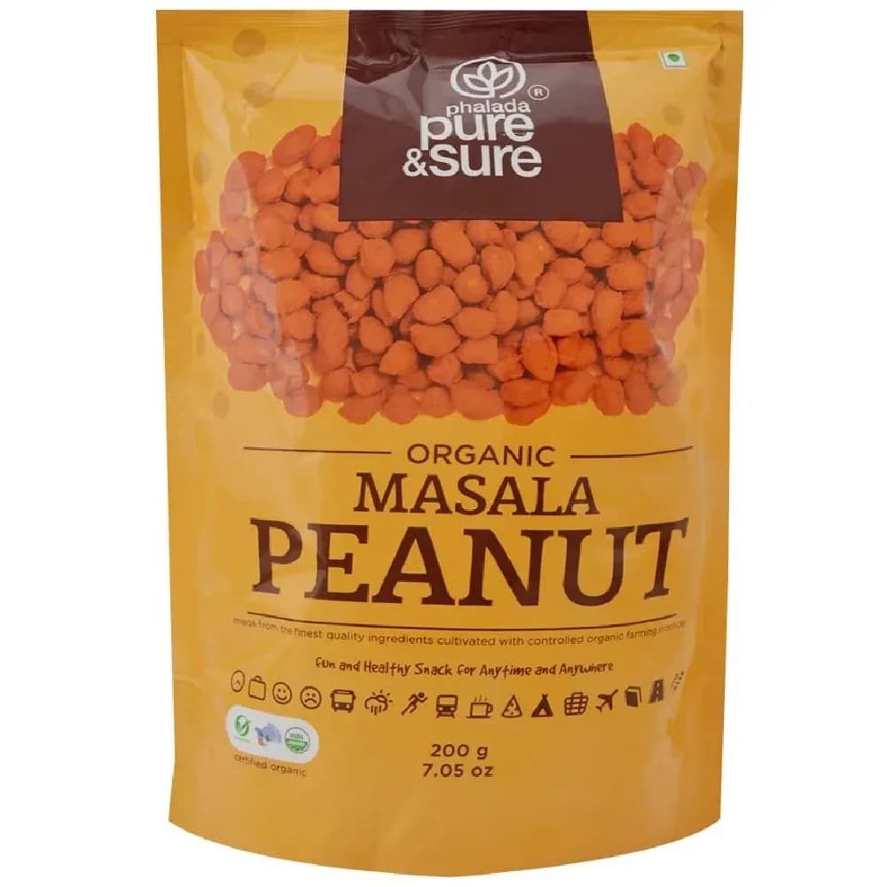 Phalada Pure & Sure Organic Masala Peanut — 200 g