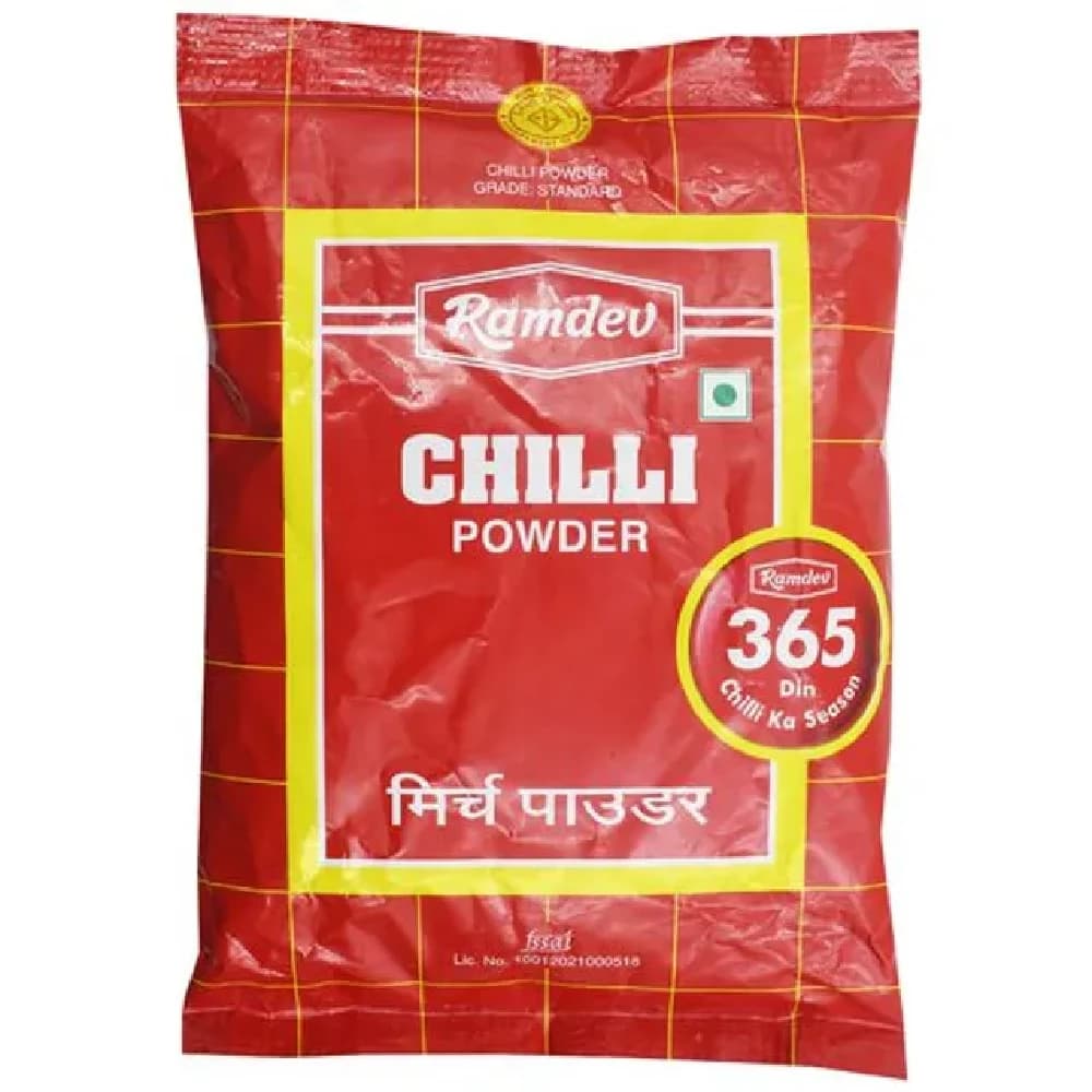 200 G Pouch Ramdev Chilli Powder Menasina Pudi ShopIndianProductsa