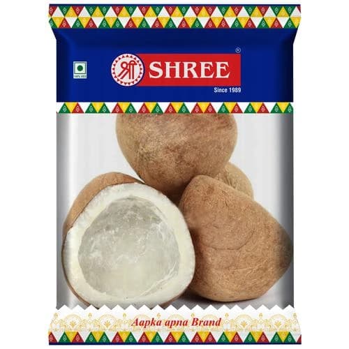 200 G Shree Dry Coconut 100Percent Natural Pure ShopIndianProductsa