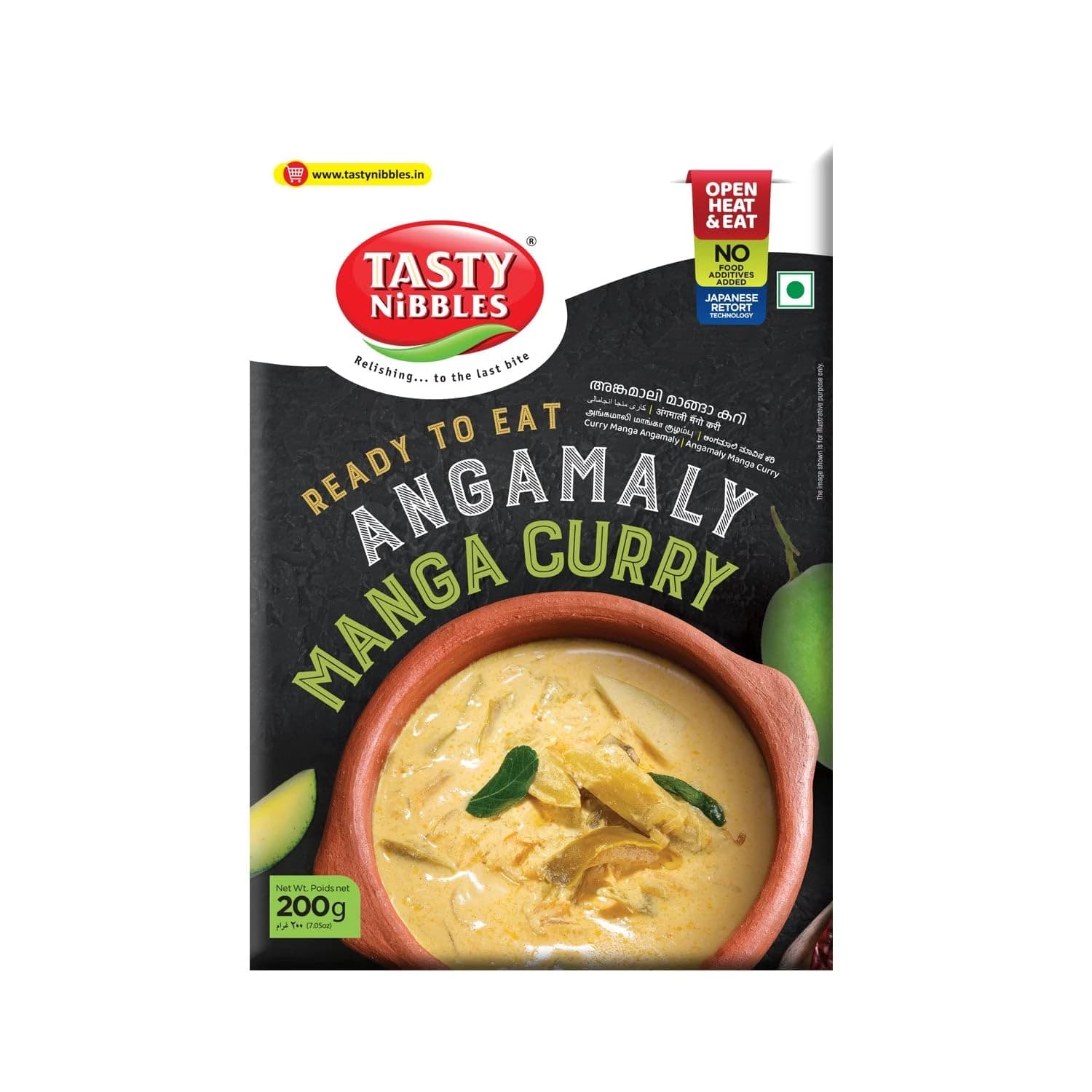 200 G Tasty Nibbles Ready To Eat Angamaly Manga Curry ShopIndianProductsa