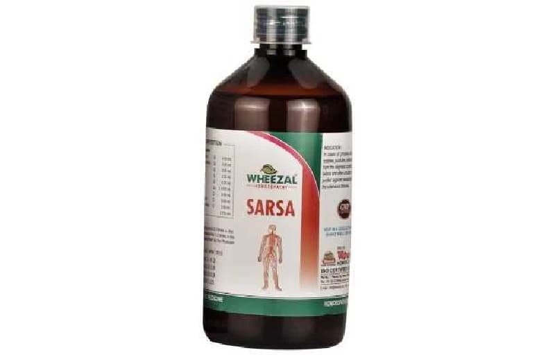 Wheezal Sarsa Syrup — 200 ml