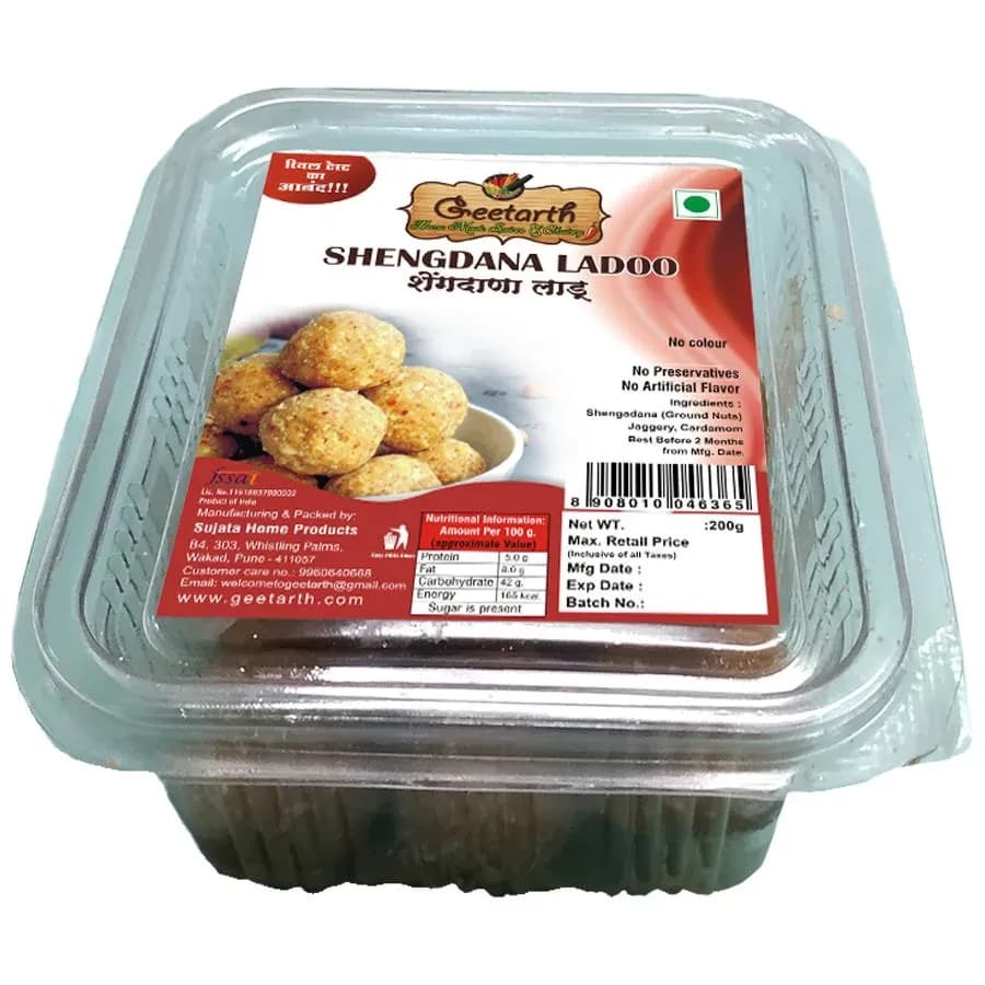 Geetarth Peanut Shengadana Ladoo — 200 g
