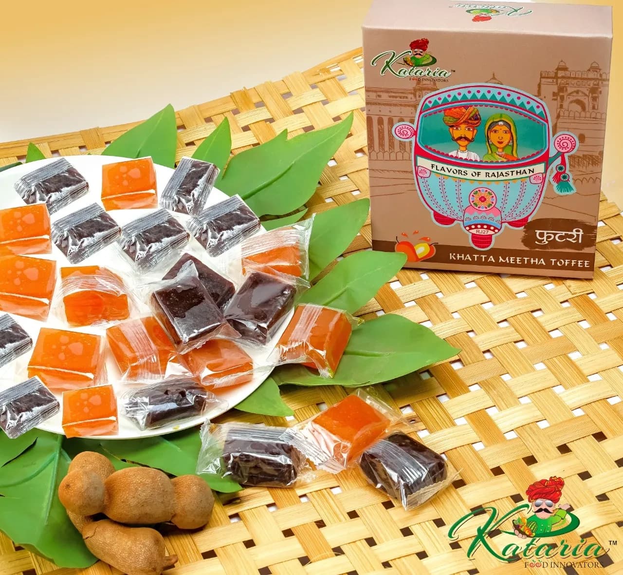 Kataria Food Innovators Mango Imli Toffees — 200 g