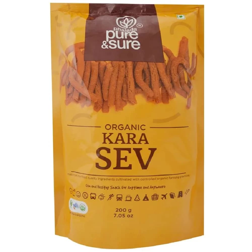 Phalada Pure & Sure Organic Kara Sev — 200 g