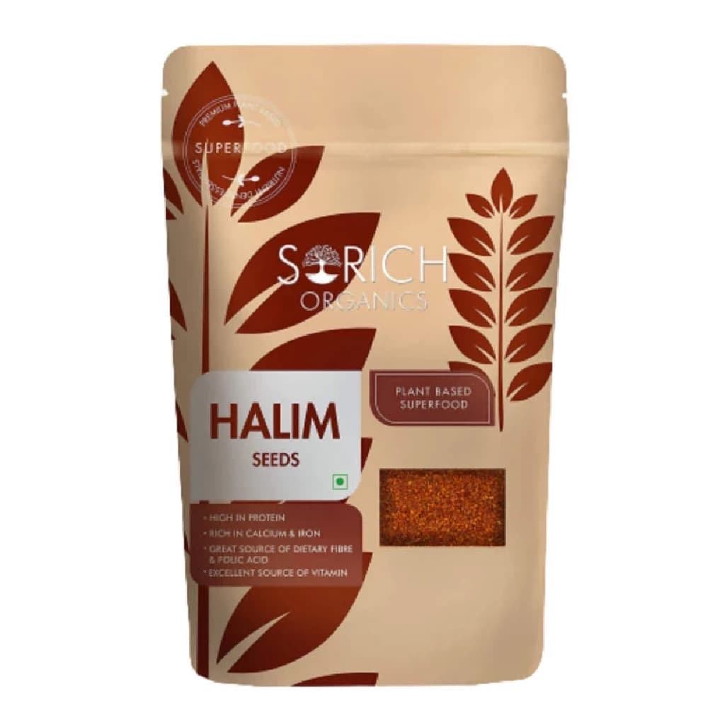 200G Sorich Organics Halim Seeds Garden Cress Seeds ShopIndianProductsa
