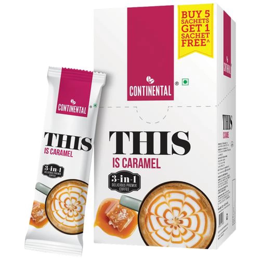 22 G Buy 5 Get 1 Free Continental This Caramel 3 In 1 Premix Instant Coffee ShopIndianProductsa