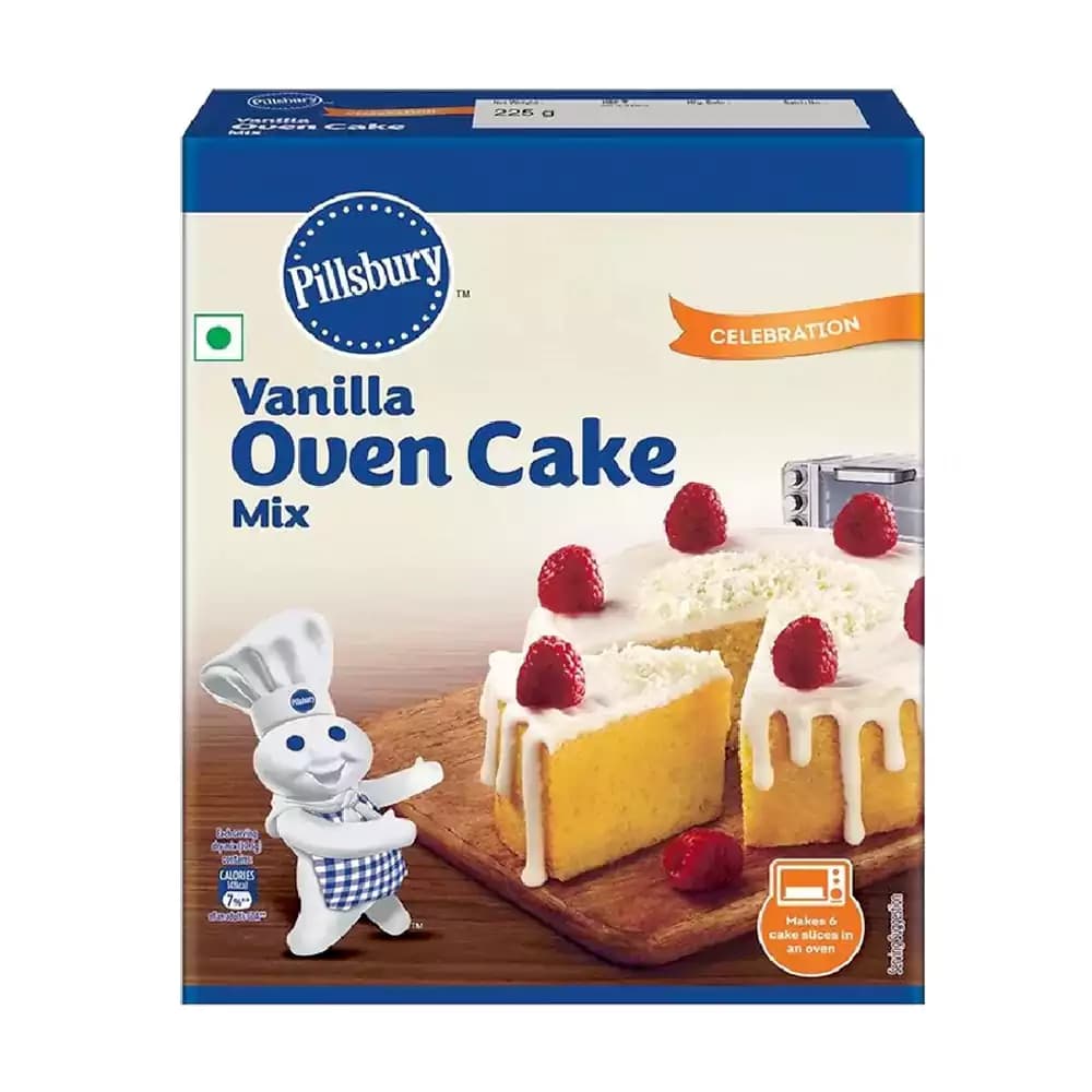225 G Box Pillsbury Vanilla Oven Cake Mix ShopIndianProductsa
