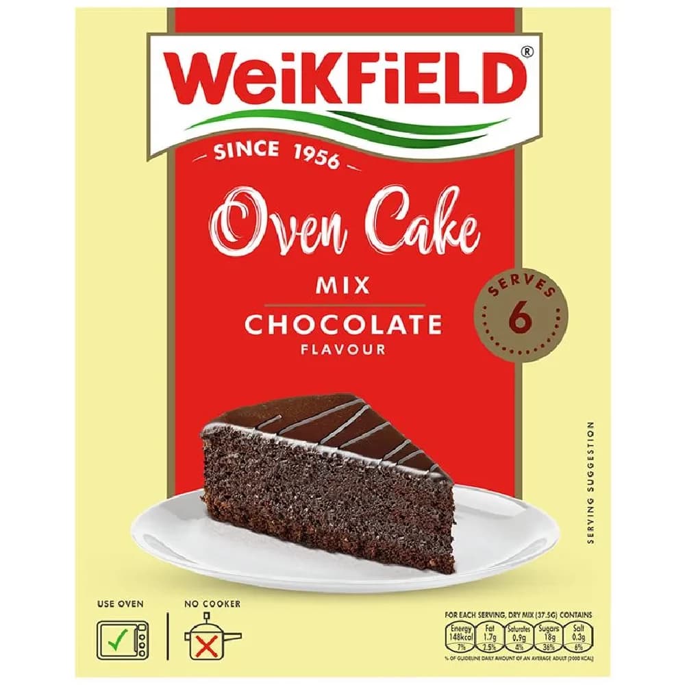 225 G Weikfield Oven Cake Mix Chocolate ShopIndianProductsa