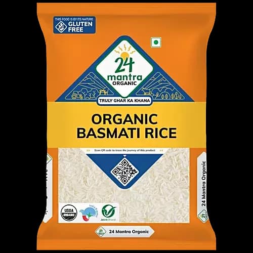 24 Mantra Organic Basmati Rice, 1Kg-Main image