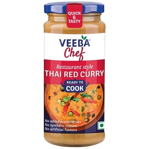 240 G Veeba Chef Thai Red Curry ShopIndianProductsa