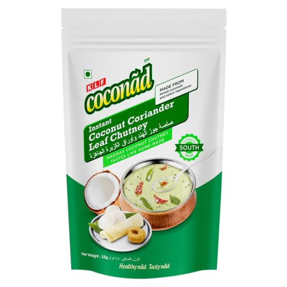 25 G Klf Coconad Instant Coconut Coriander Leaf Chutney No Preservatives ShopIndianProductsa