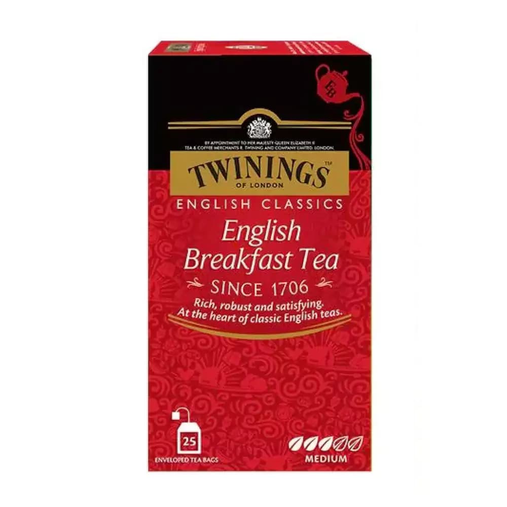 25 Pcs Twinings English Classics Breakfast Tea ShopIndianProductsa
