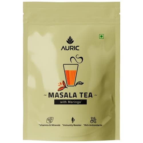 250 G Auric Moringa Masala Tea With Vitamins Minerals ShopIndianProductsa