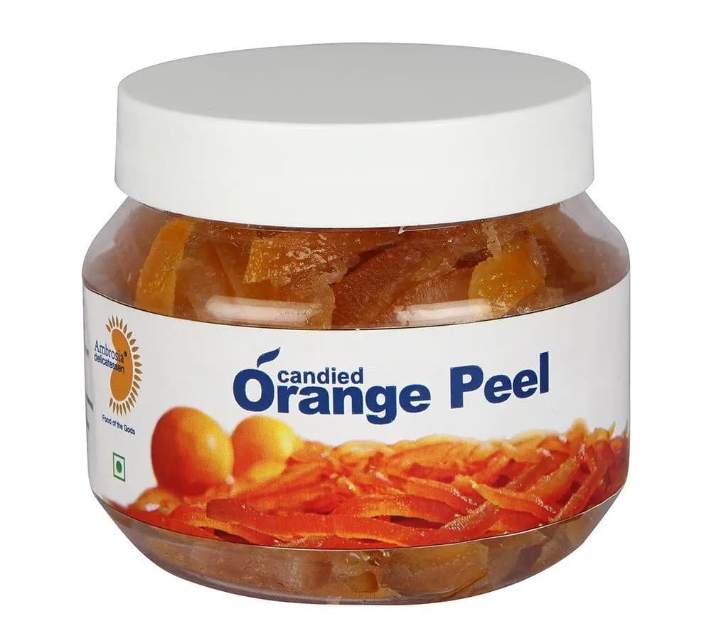 Ambrosia Delicatessen Candied Orange Peel — 250 g