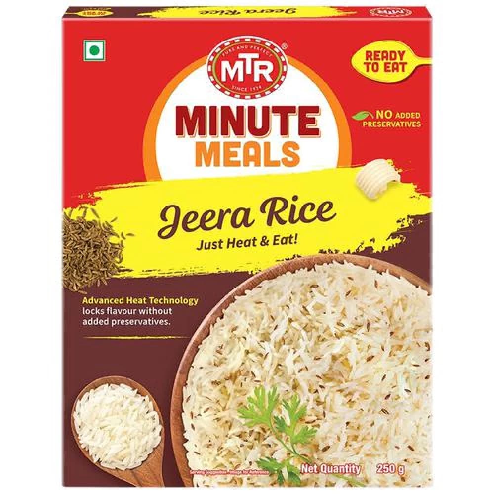 250 G Carton Mtr Ready To Eat Jeera Rice ShopIndianProductsa