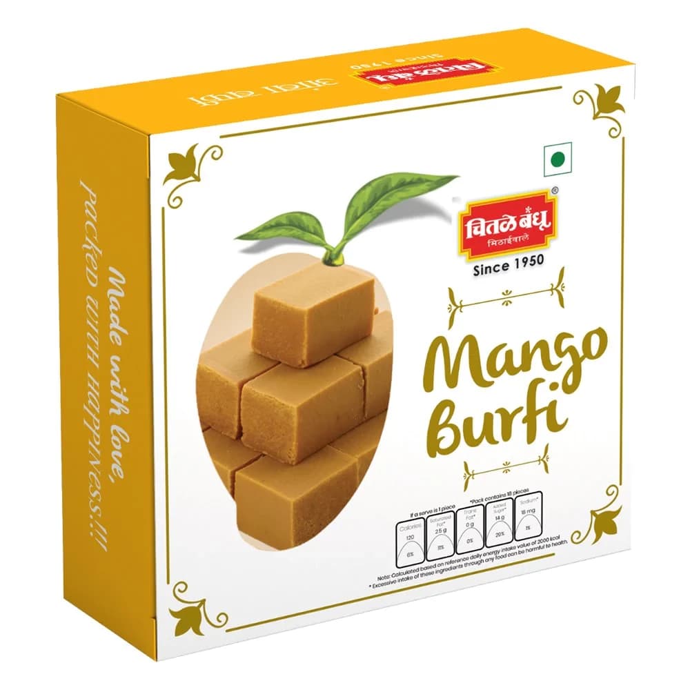 Chitale Bandhu Mango Burfi — 250 g