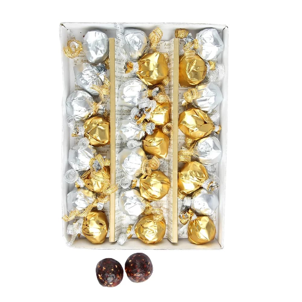 Ambrosia Delicatessen Crushed Dates with Almond, Pistachio and Sesame Seeds — 250 g