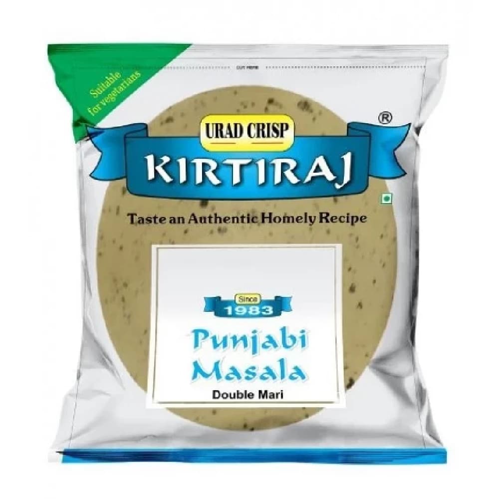 250 G Kirtiraj Double Mari Papad ShopIndianProductsa