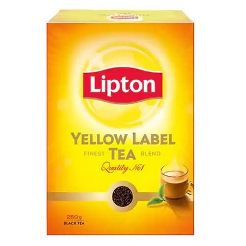 250 G Lipton Yellow Label Tea Finest Blend ShopIndianProductsa