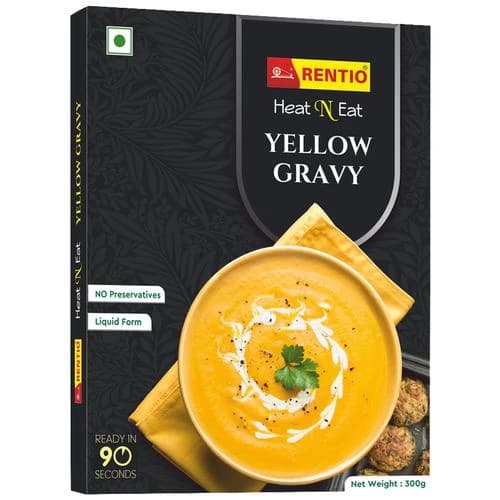 250 G Rentio Heat N Eat Yellow Gravy ShopIndianProductsa