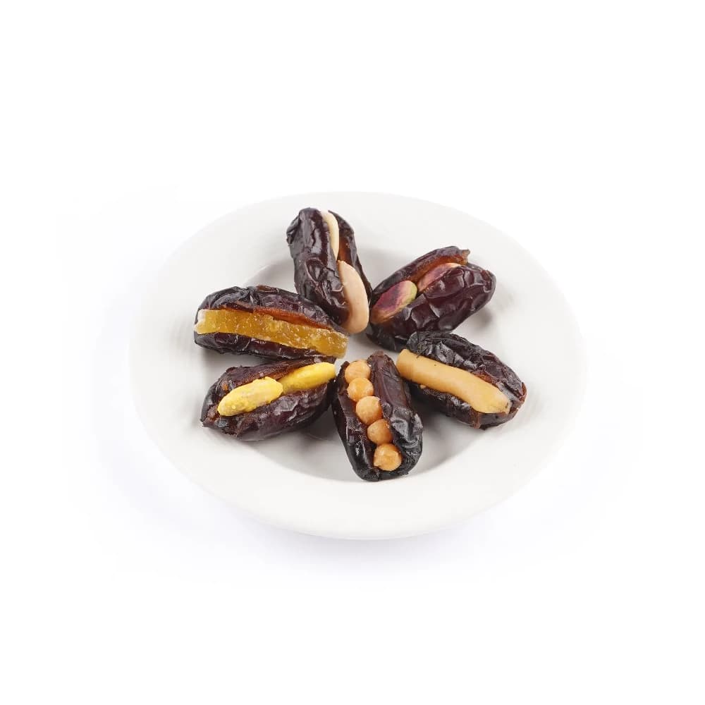 Ambrosia Delicatessen Safawi Dates from Saudi Arabia with Fillings — 250 g