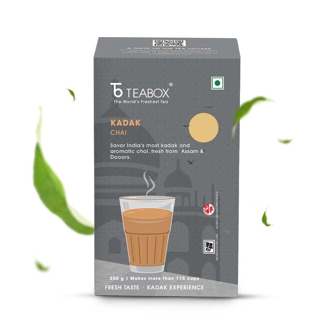 250 G Teabox Kadak Chai ShopIndianProductsa