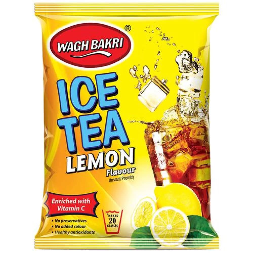 250 G Wagh Bakri Instant Premix Ice Tea Lemon Flavour ShopIndianProductsa