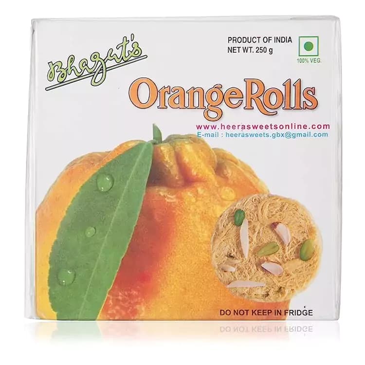 Bhagat's Orange Sonrolls from Shree Heera Sweets — 250 g
