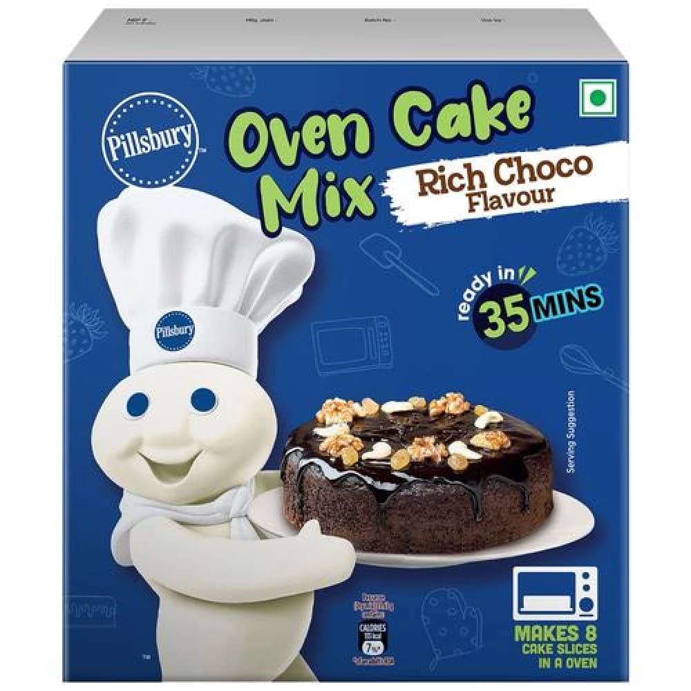 285 G Carton Pillsbury Rich Choco Oven Cake Mix Moist ShopIndianProductsa