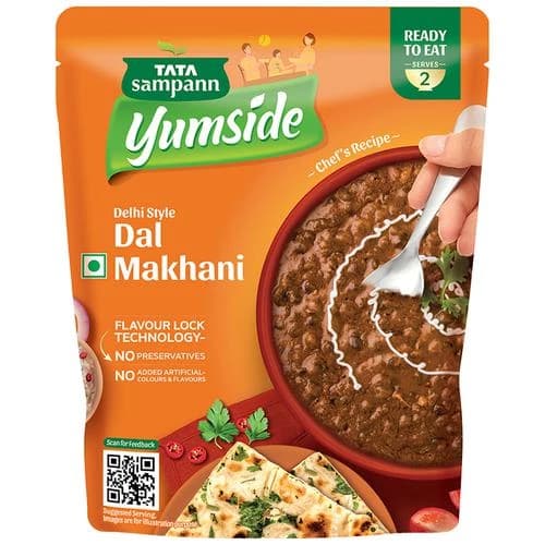 285 G Tata Sampann Yumside Delhi Style Dal Makhani Ready To Eat Meal ShopIndianProductsa
