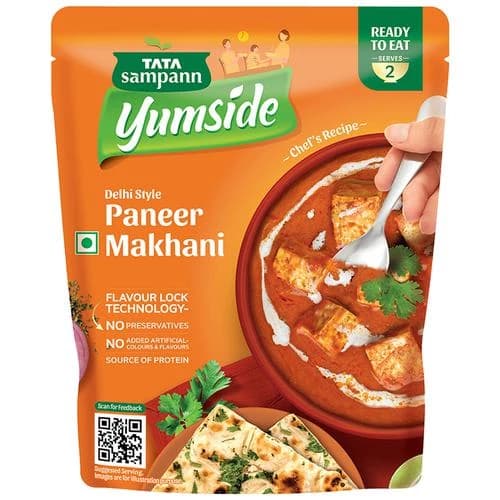 285 G Tata Sampann Yumside Delhi Style Paneer Makhani Ready To Eat Meal ShopIndianProductsa