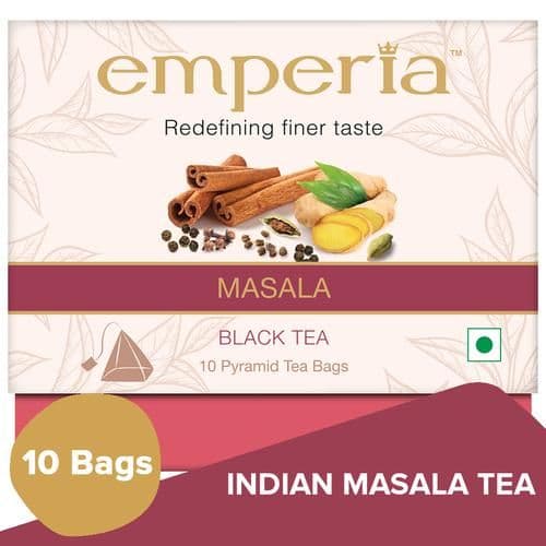 30 G 10 Bags X 3 G Each Emperia Indian Masala Tea Bag ShopIndianProductsa