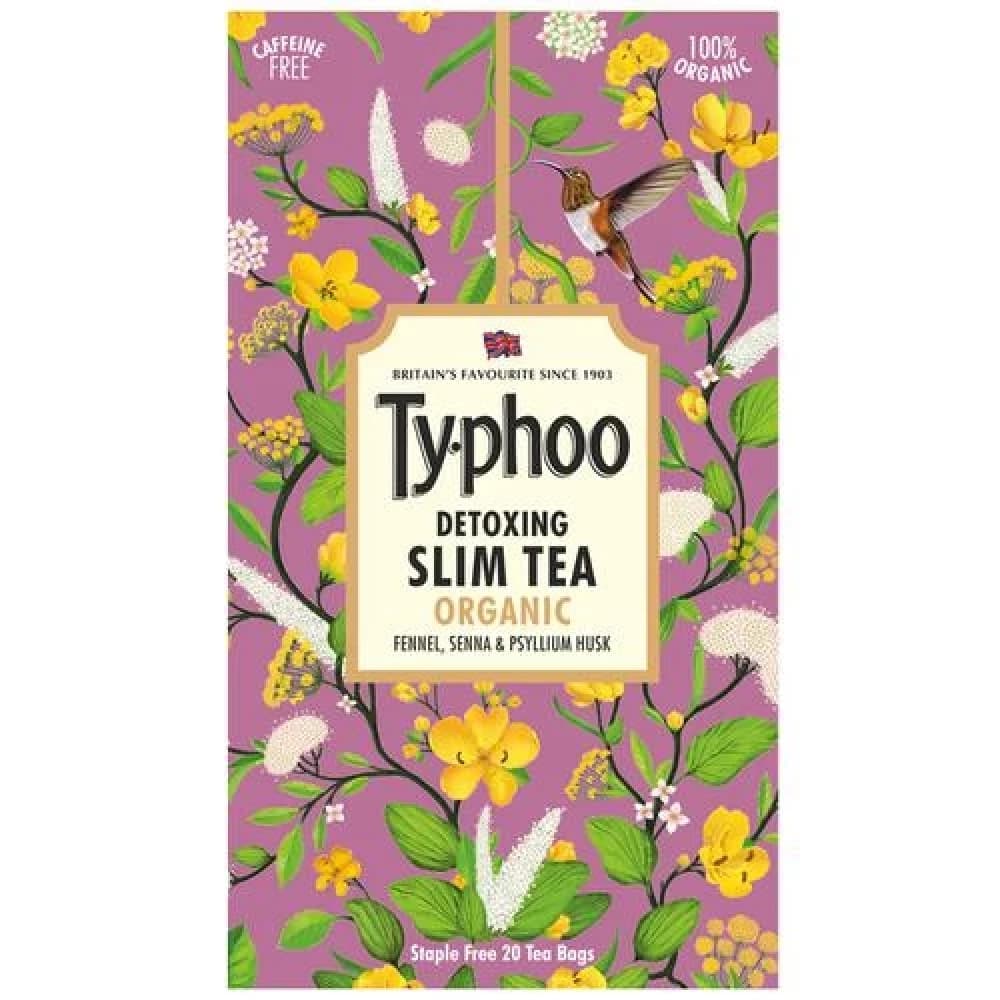 30 G 20 Bags X 15 G Each Typhoo Detoxing Organic Slim Tea ShopIndianProductsa