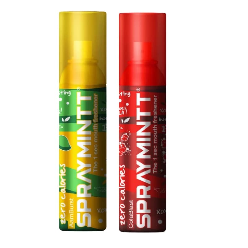 Spraymintt Mouth Freshener Aamburst flavour & Colablast flavour — 2
