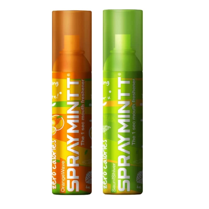 Spraymintt Mouth Freshener Orangewave flavour & Saunfshiver flavour — 2