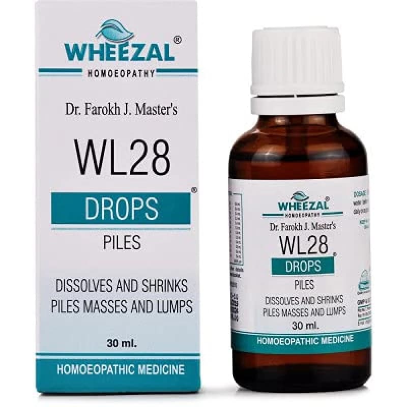 Wheezal WL28 Piles Drop — 30 ml